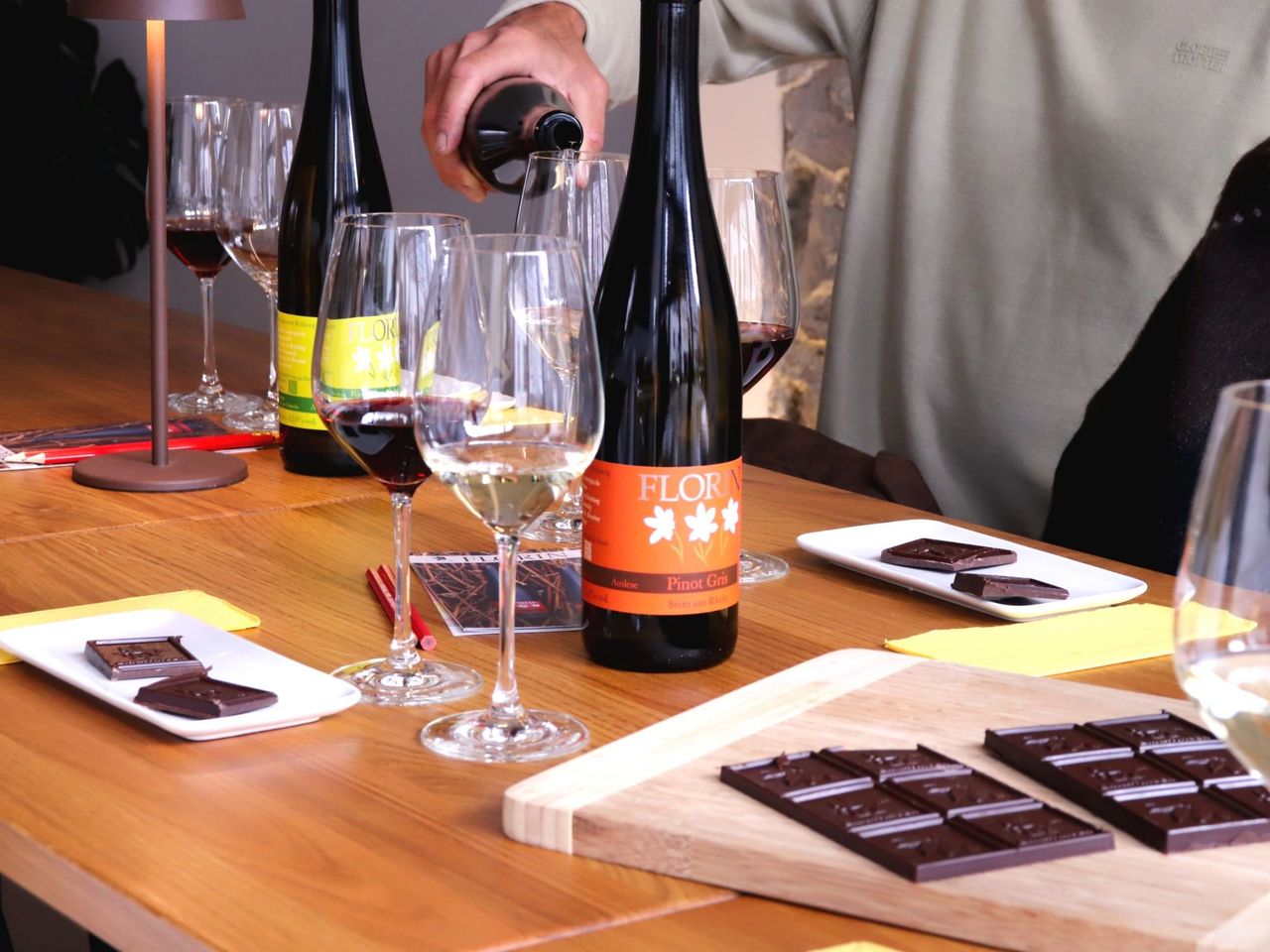 Private Degustation Wein und Schokolade in Stein am Rhein