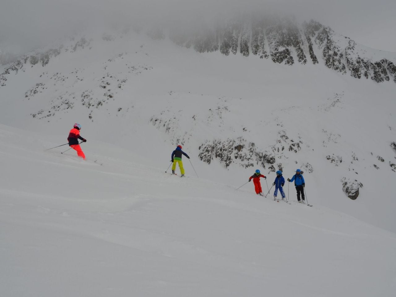 Freeride ski safari from Klosters to Andermatt