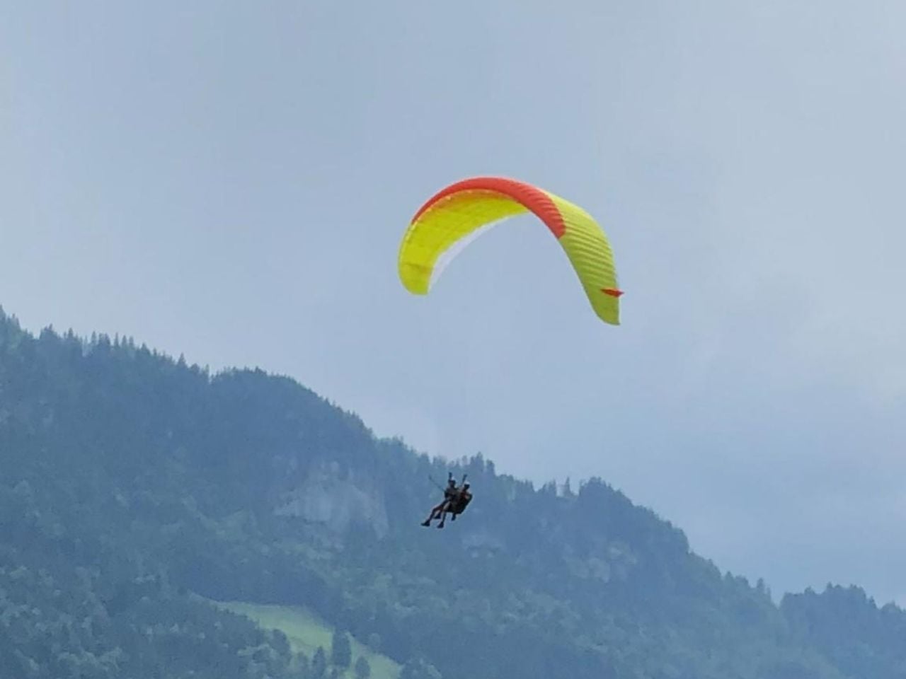 Gleitschirmflug ab Büelen ins Engelbergertal
