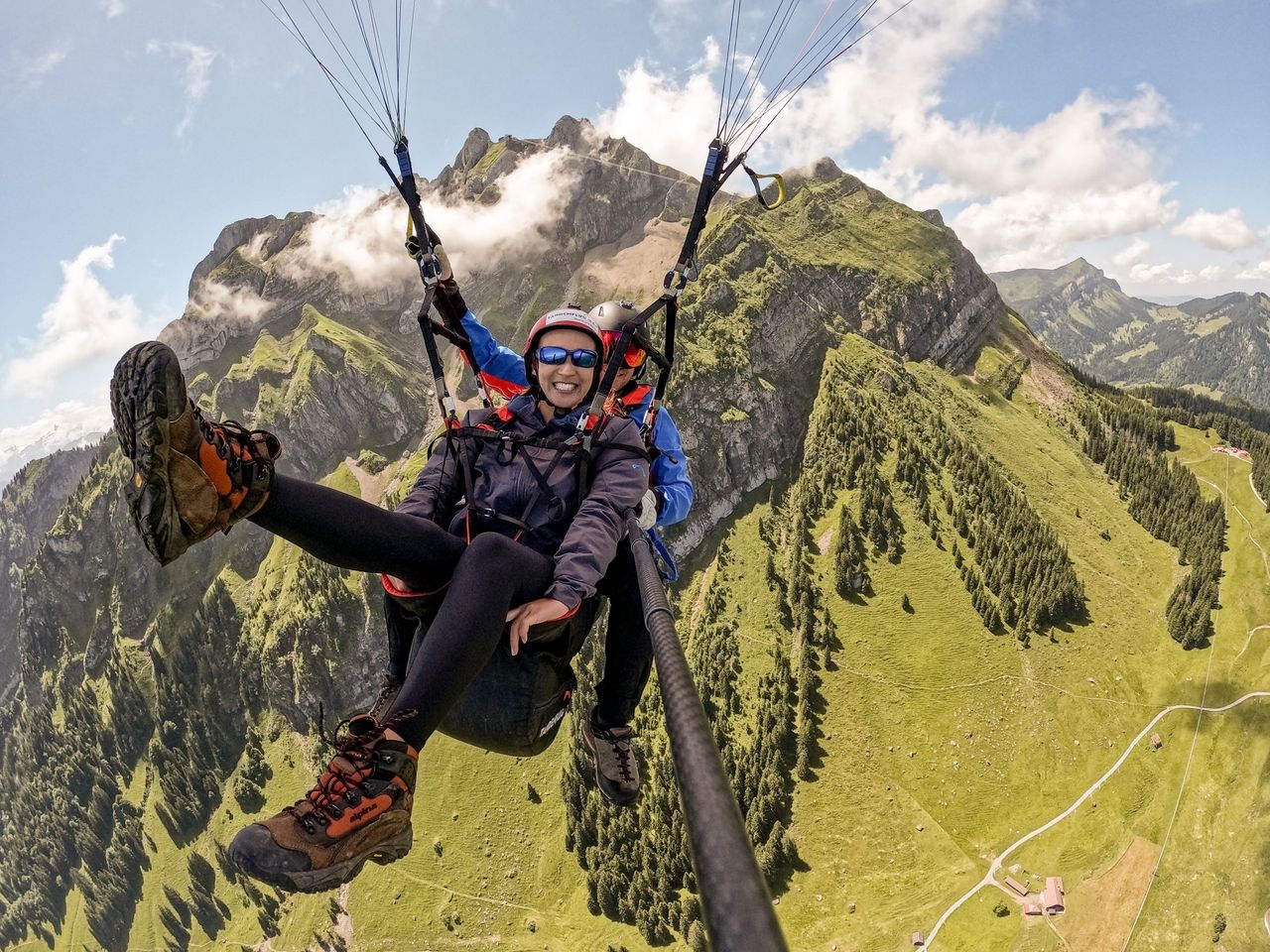Pilatus Paragliding Tandemflug ab Kriens