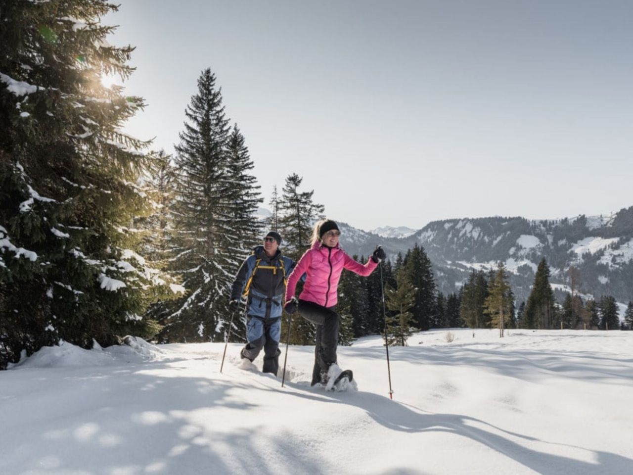 Private Snowshoe Lessons in Gstaad