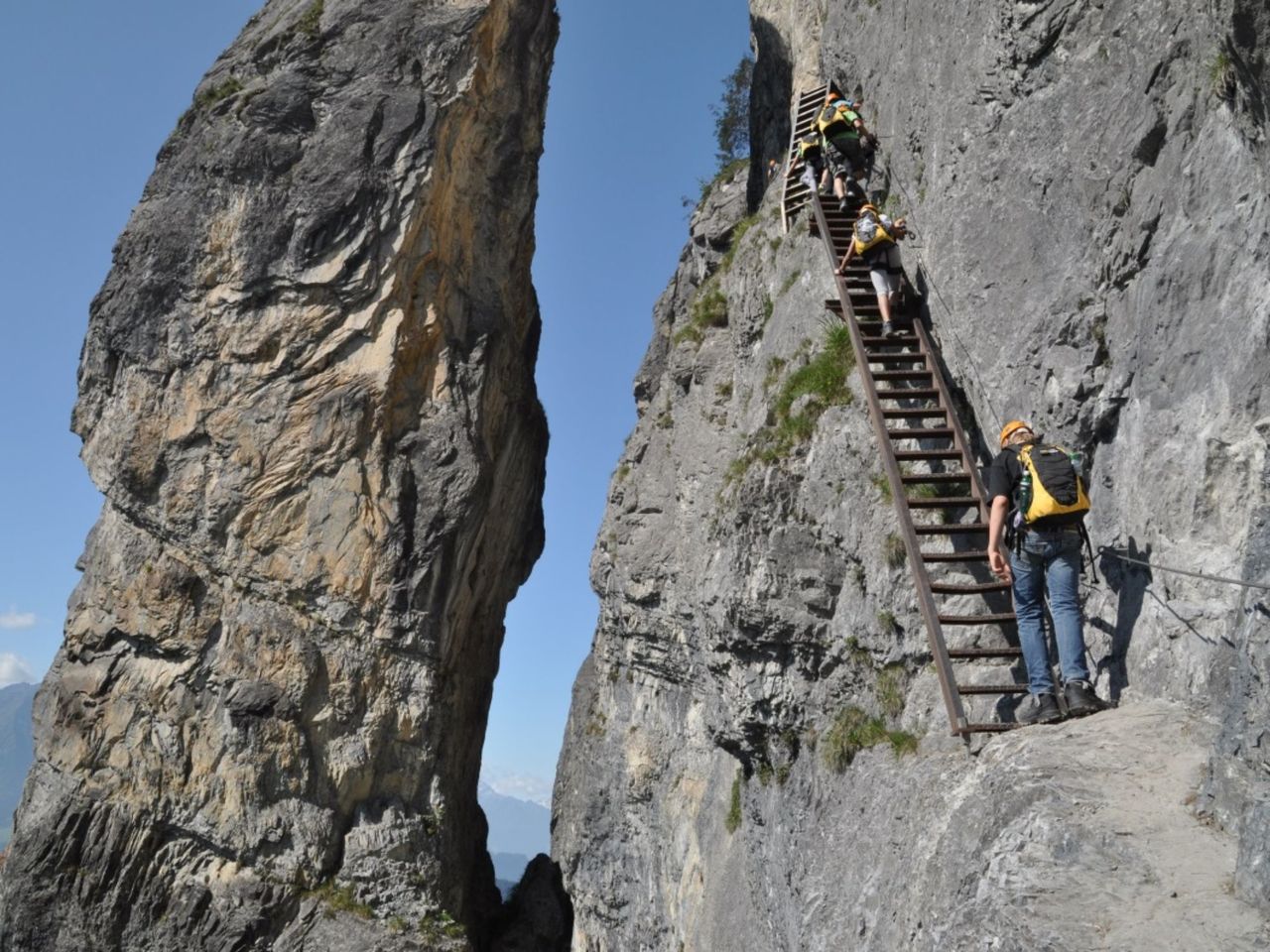 Klettersteig Pinut ab Flims