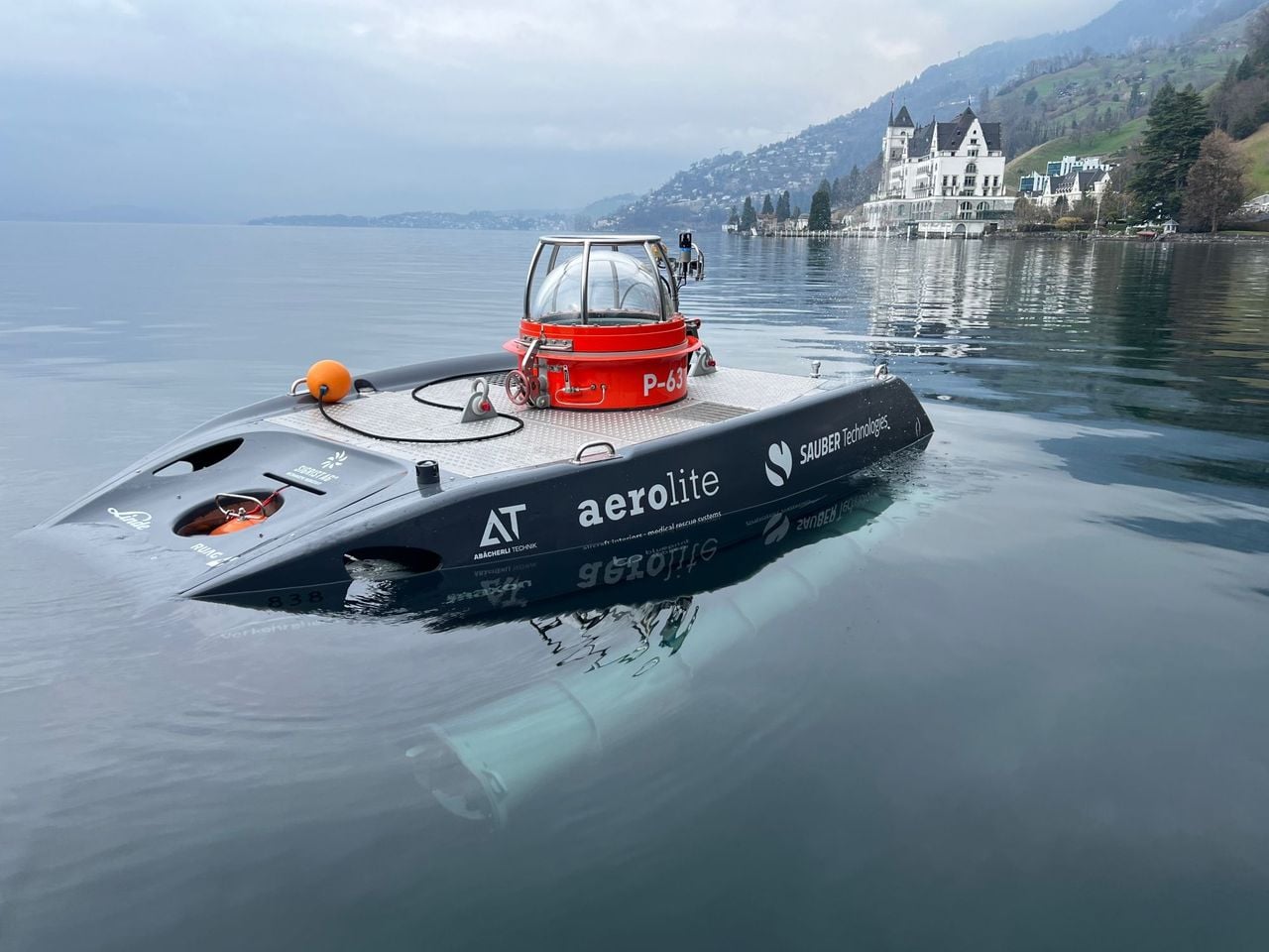 U-Boot Tauchfahrt zum Wrack beim Bürgenstock