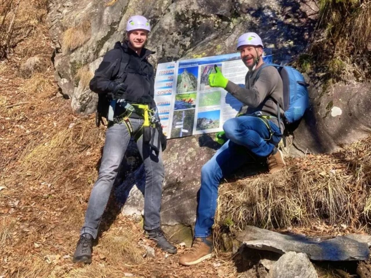 Klettersteig "Tre Signori" bei Bellinzona