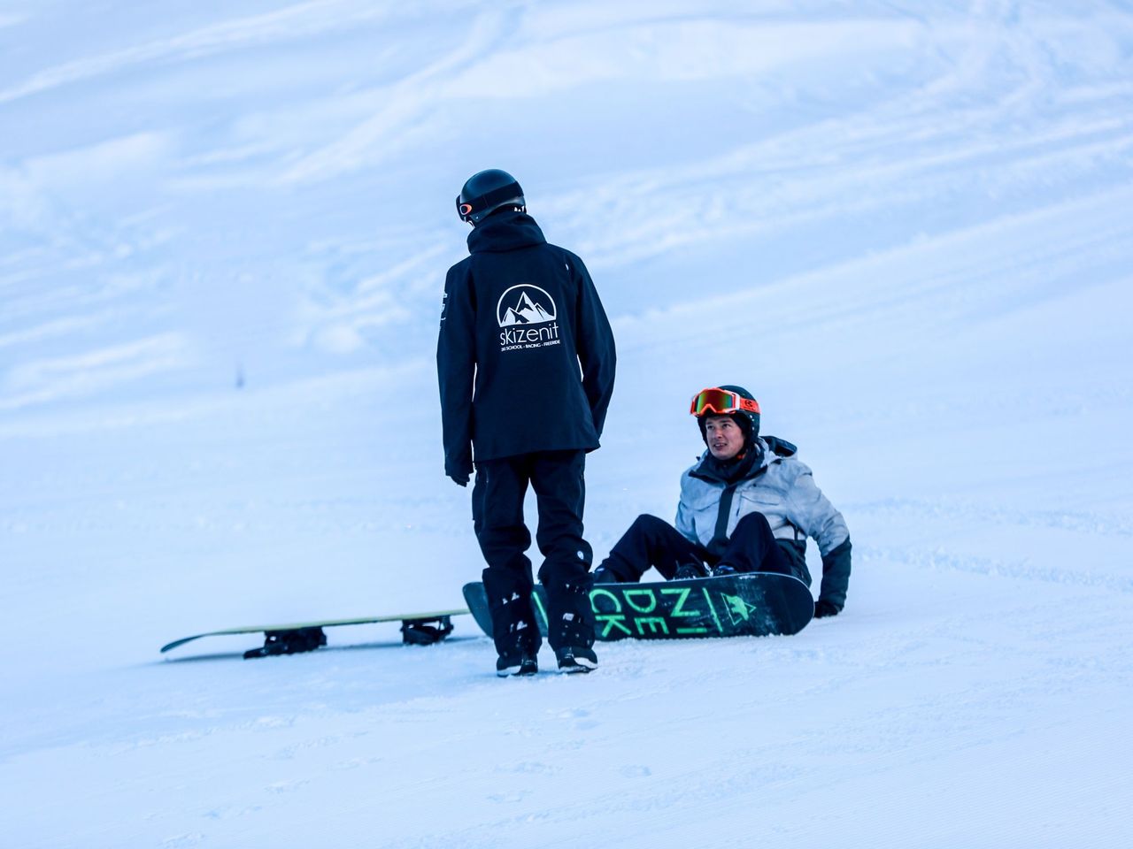 Private Snowboarding Lessons in Saas-Fee