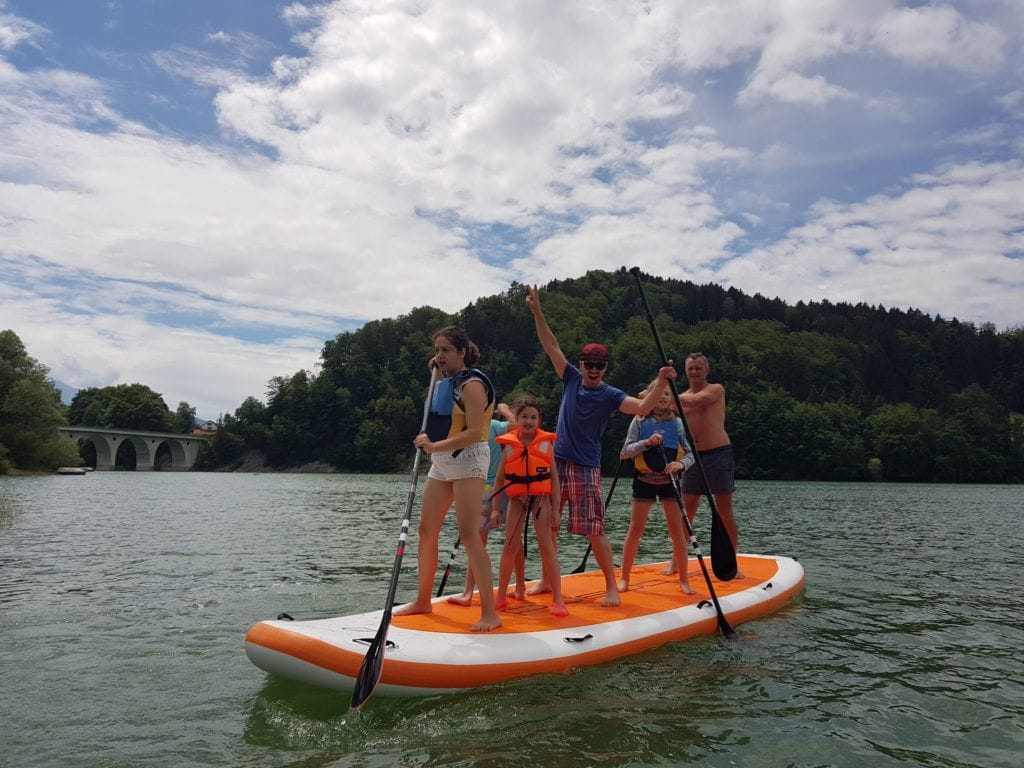 SUP Miete für Gruppen auf dem Greyerzersee