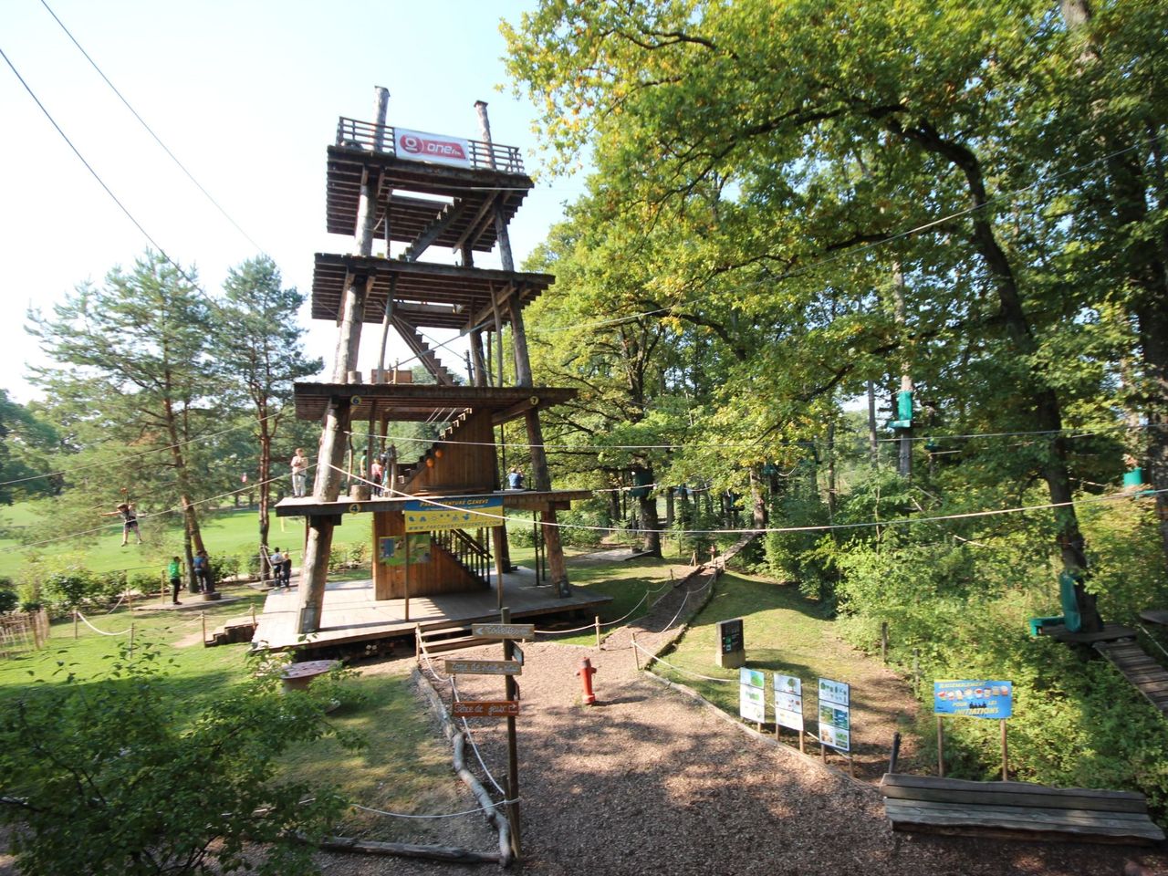Eintrittsticket Seilpark Parc Aventure in Genf