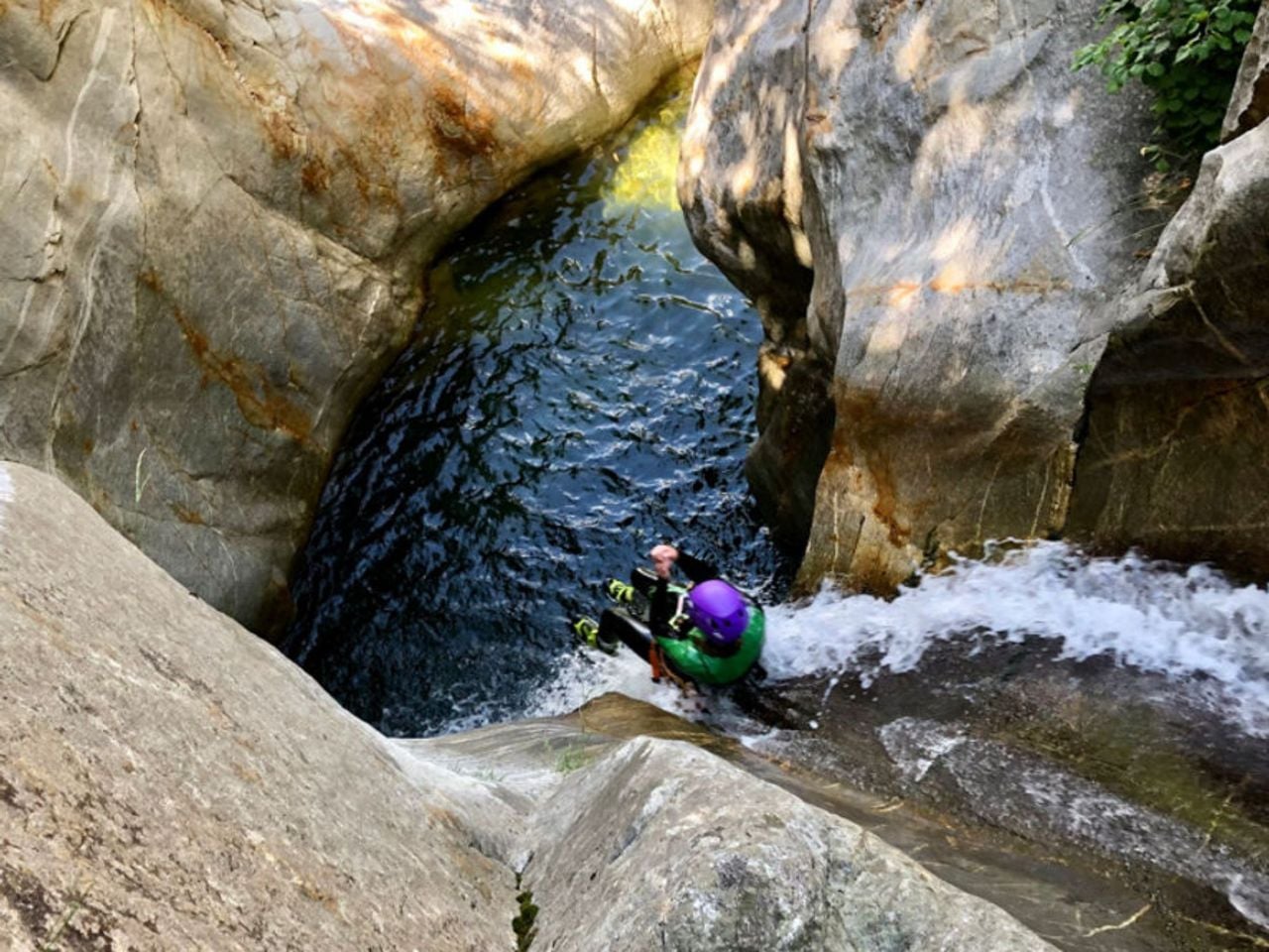 Canyoning für Einsteiger oder Action-Fans im Boggera Canyon