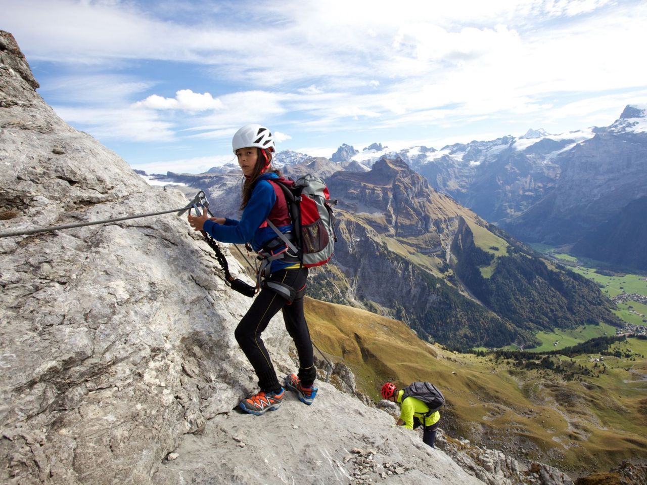Hire a via ferrata set in Engelberg