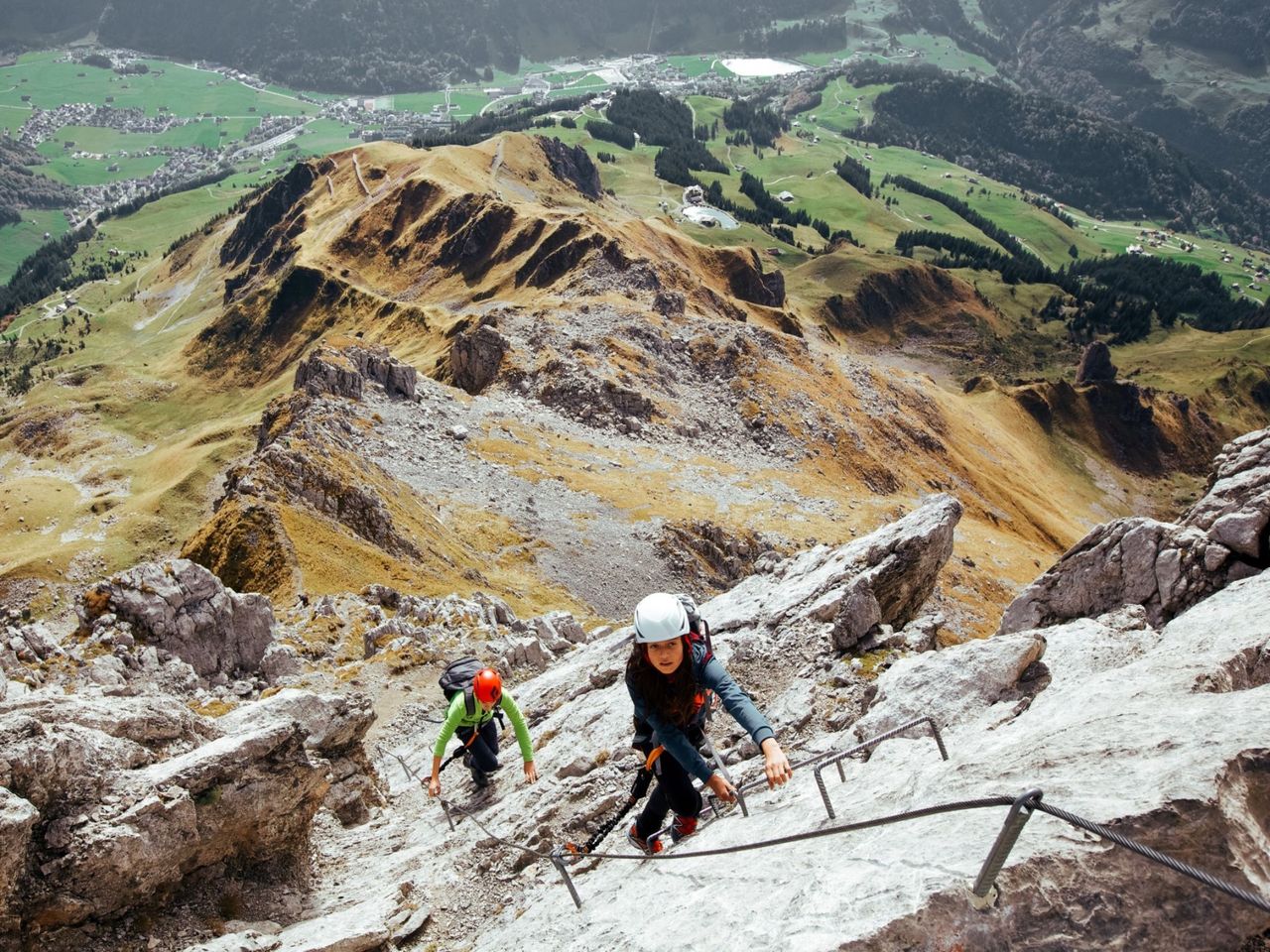 Hire a via ferrata set in Engelberg