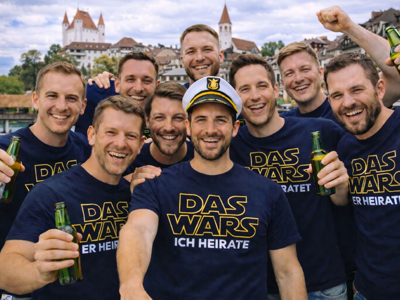 Stag Party Challenge "Hangover - Wolf Pack" by Thun