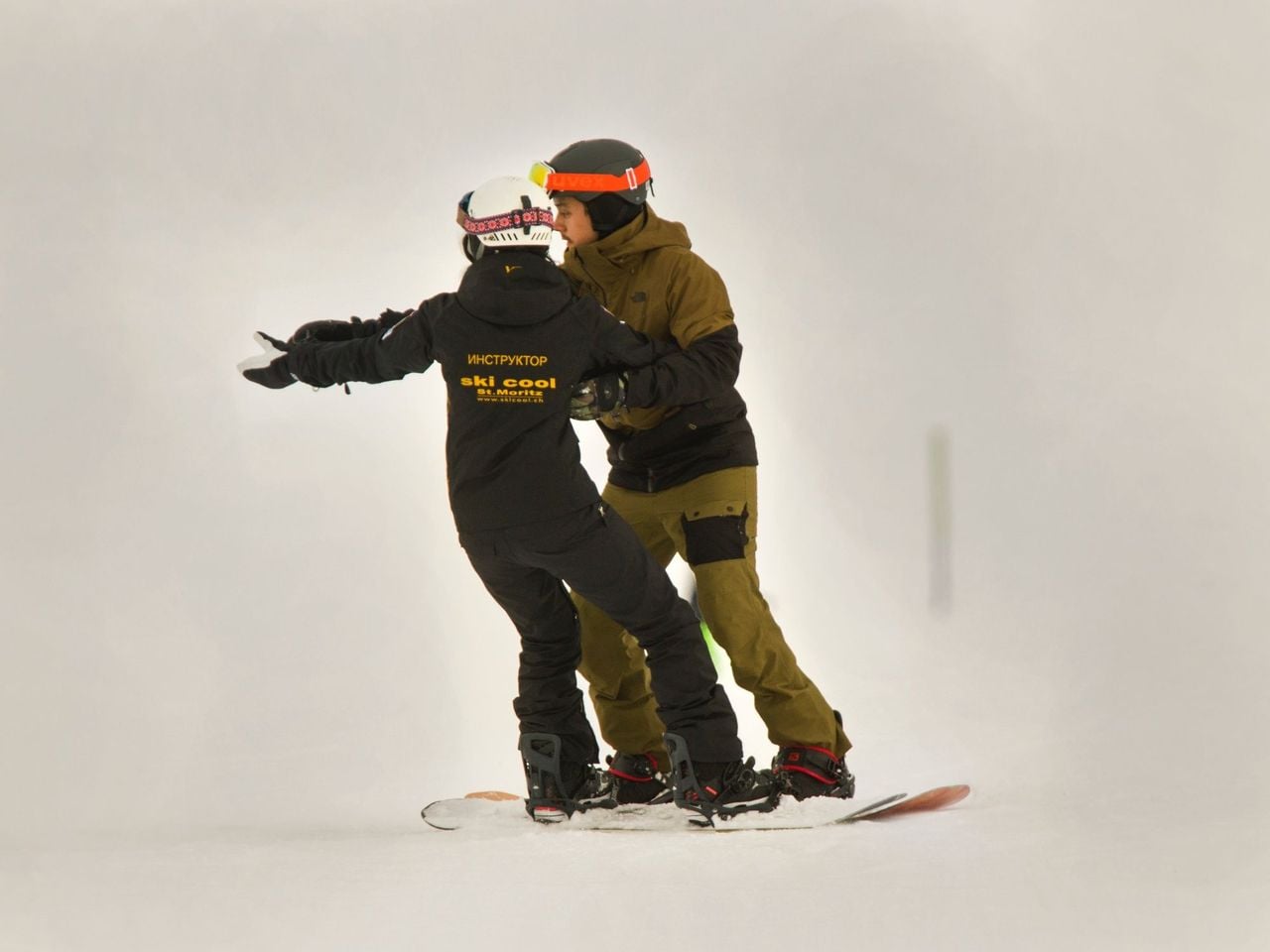 Private Snowboarding Lessons in St. Moritz