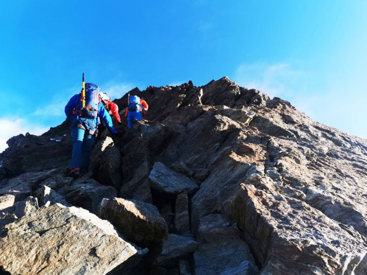 Weissmies Two-Day High Alpine Tour for Experienced Climbers from Almageller Hut