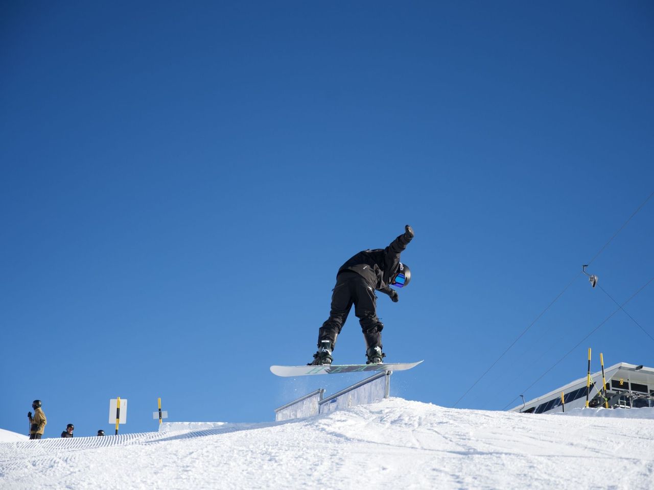 Advanced Snowboard Coaching Camp: 3 Tage Snowboard Kurs in Davos