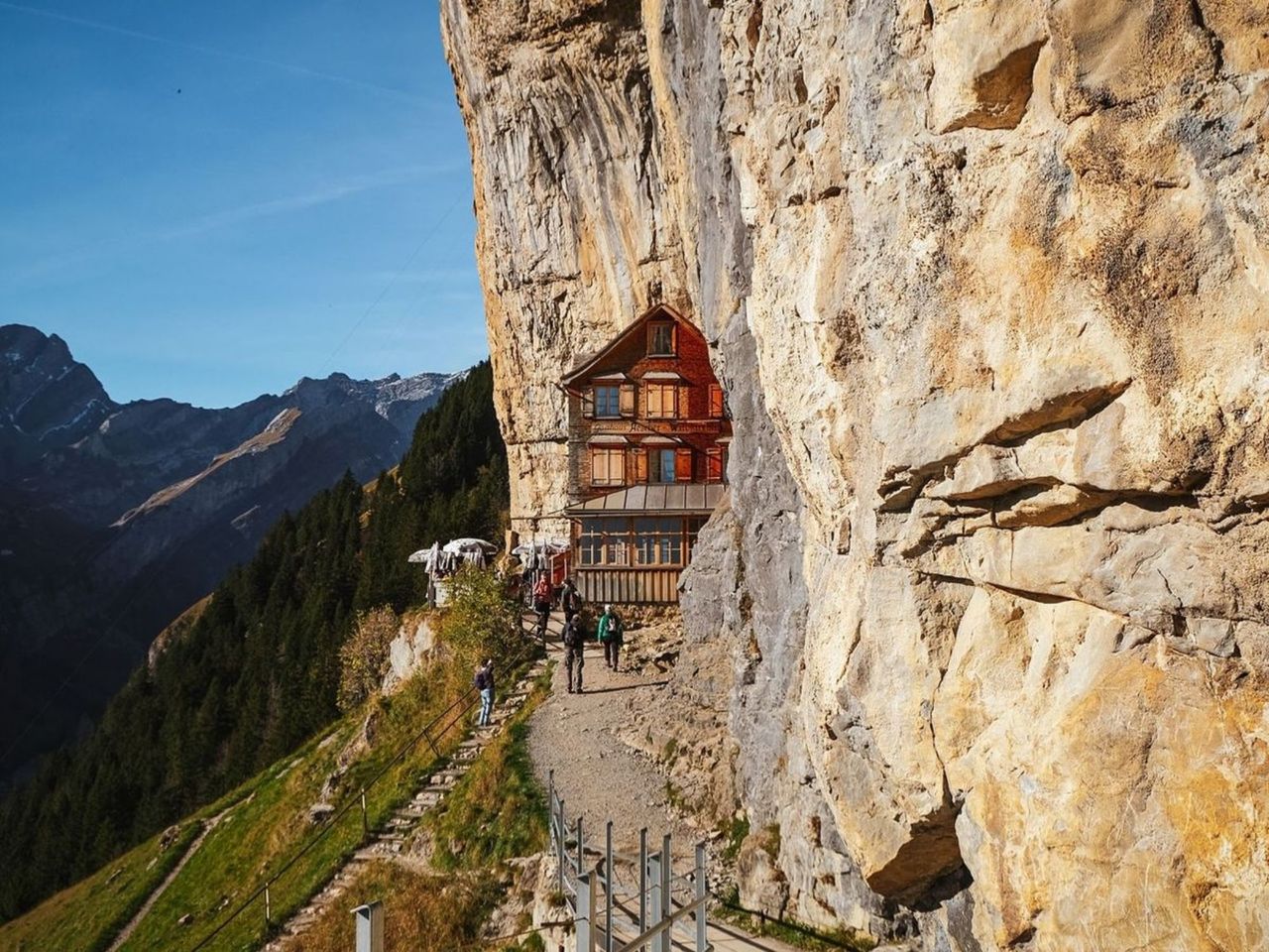 Depuis St-Gall : excursion privée jusqu’à Appenzell et au Aescher