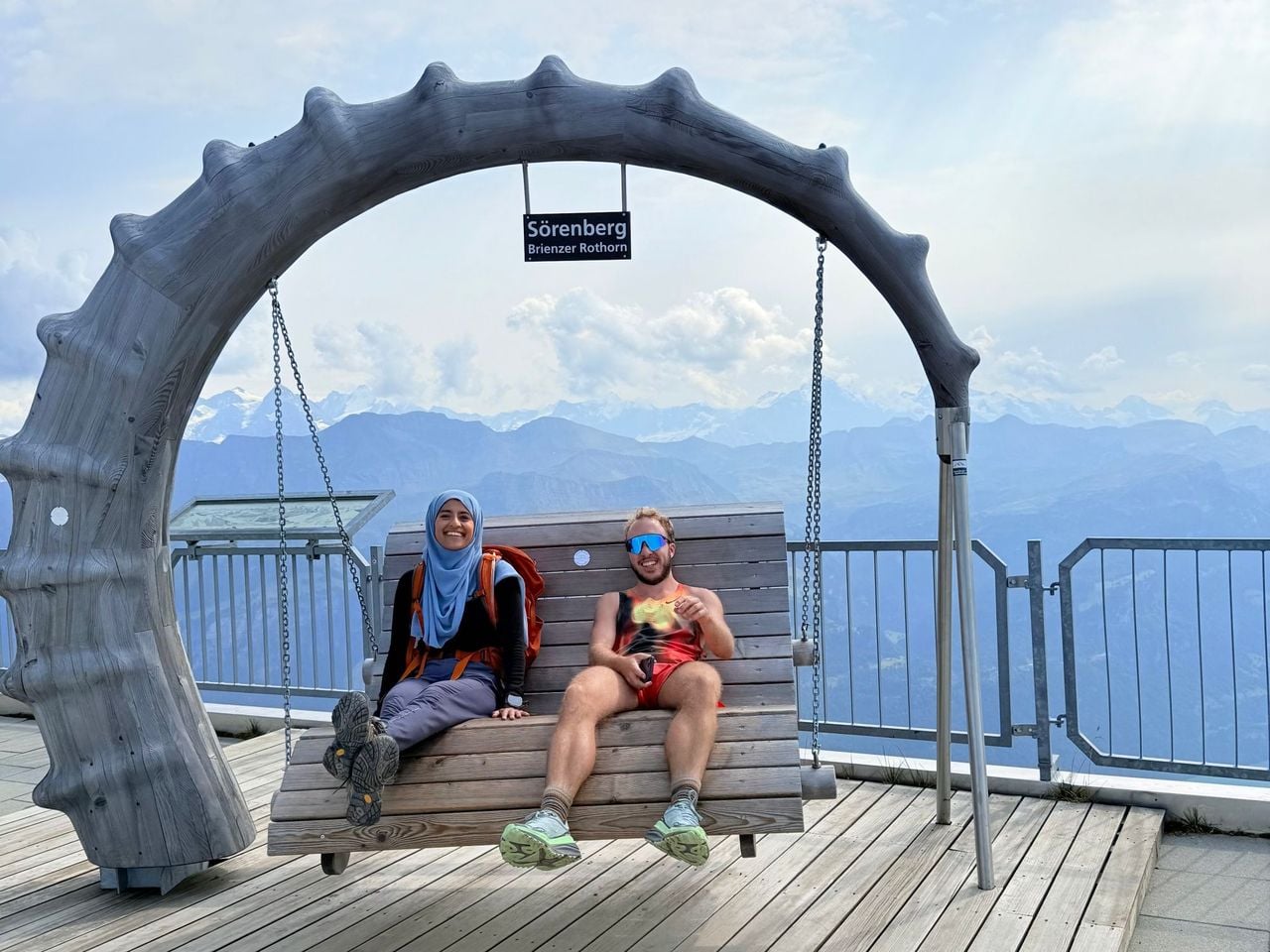 Brienzer Rothorn private Wanderung mit einem Schweizer Triathleten ab Brienz