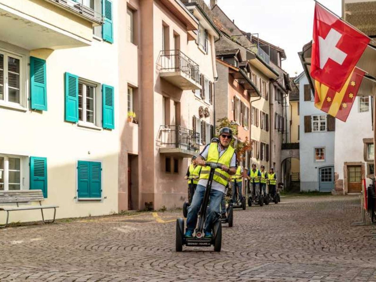 Segway tour for groups "From then to now"