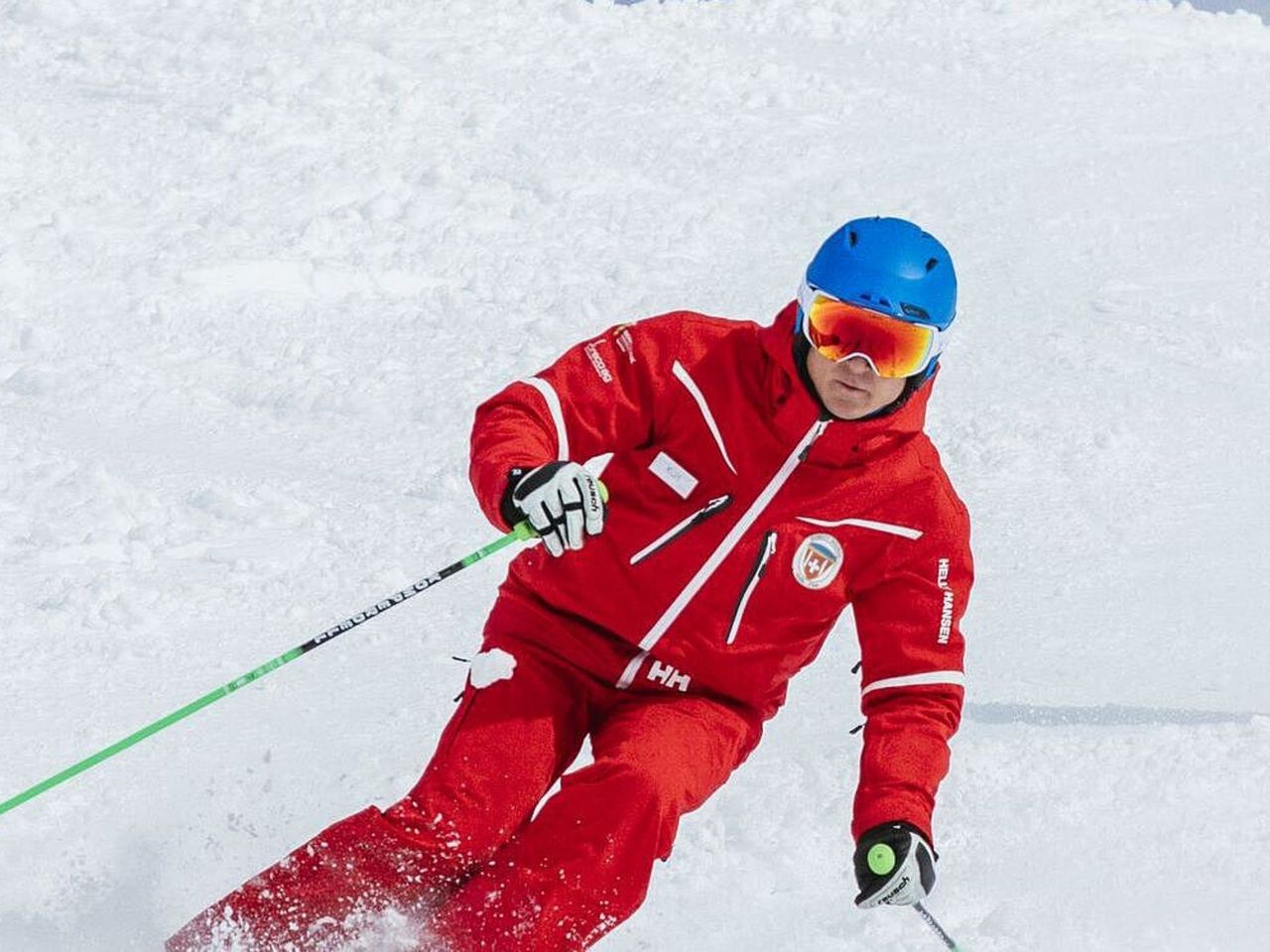 Skischule Erwachsene Anfänger in Scuol