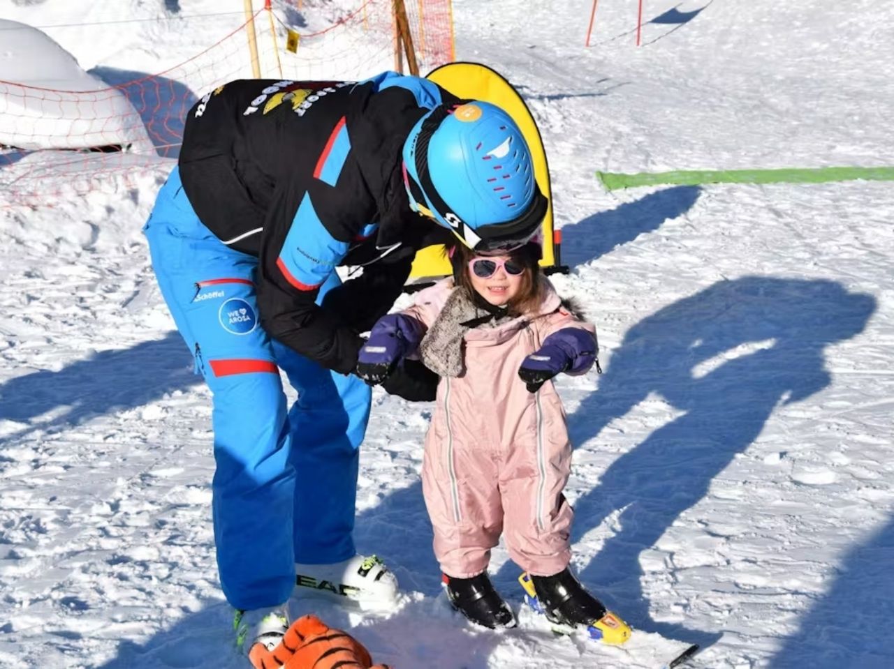 Ski school group for children aged 4 to 6 in Arosa