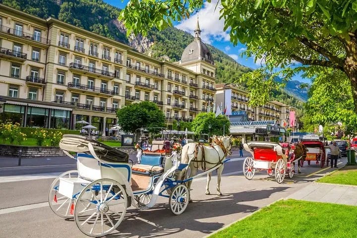 Ab Zürich: Privater Tagesausflug durchs Berner Oberland und zum Harder Kulm