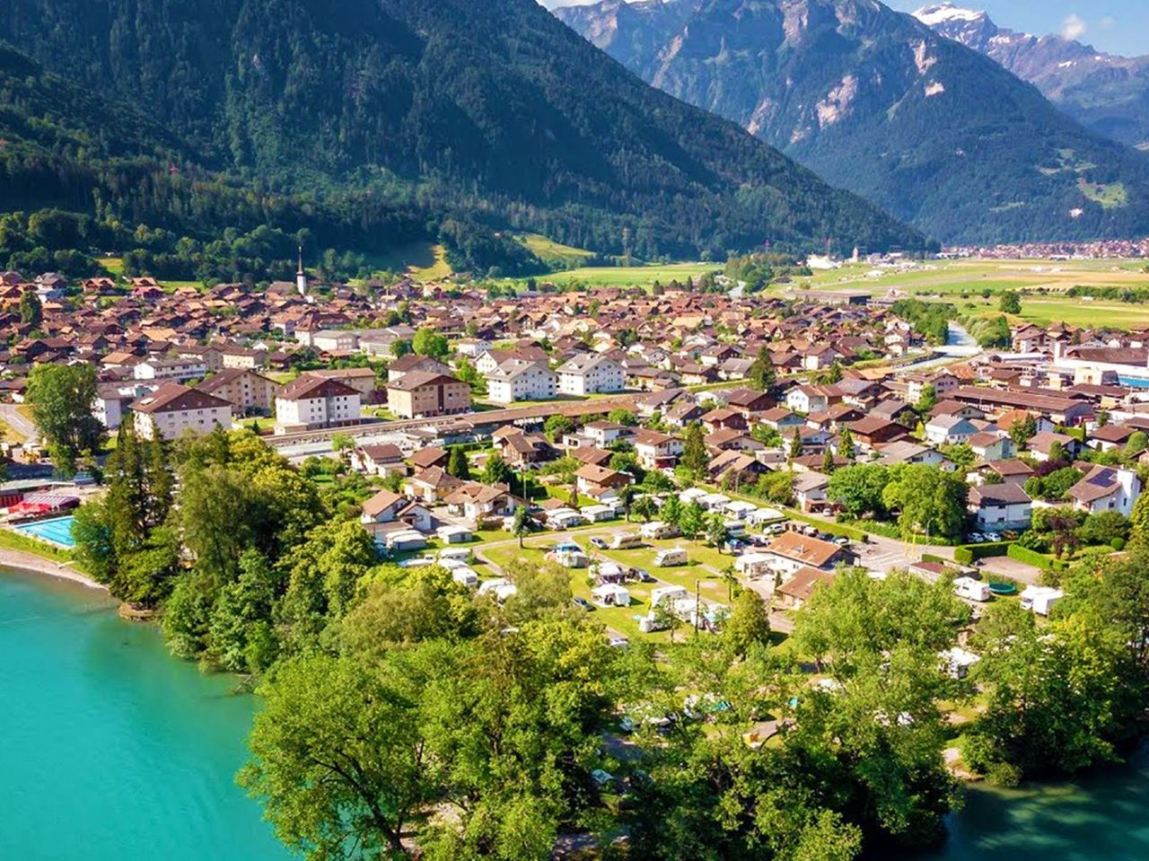 Ab Lausanne: Bustour nach Interlaken und zum Schilthorn