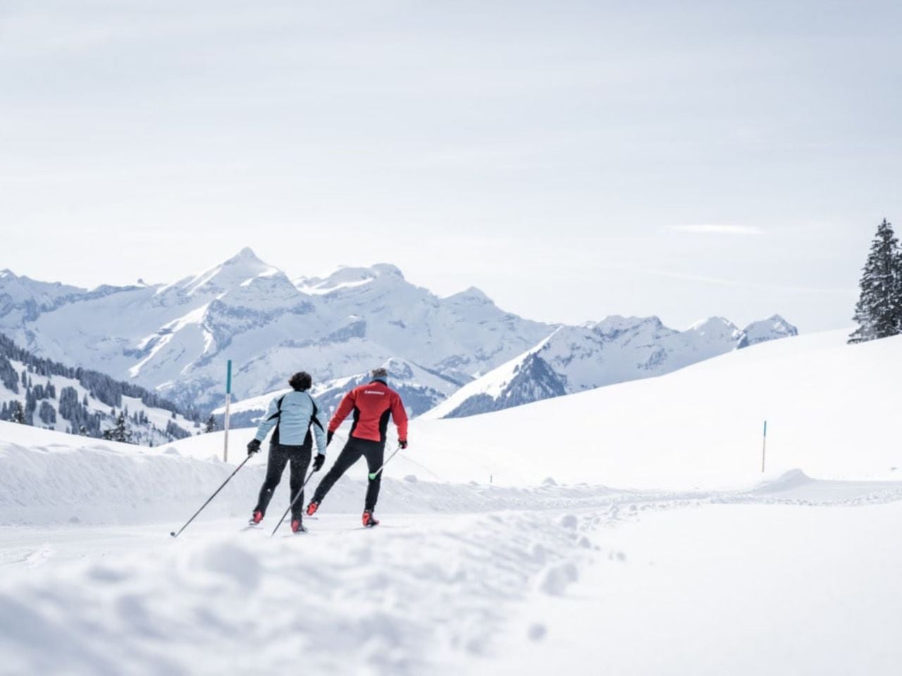 Private Cross-Country Skiing Lessons in Gstaad