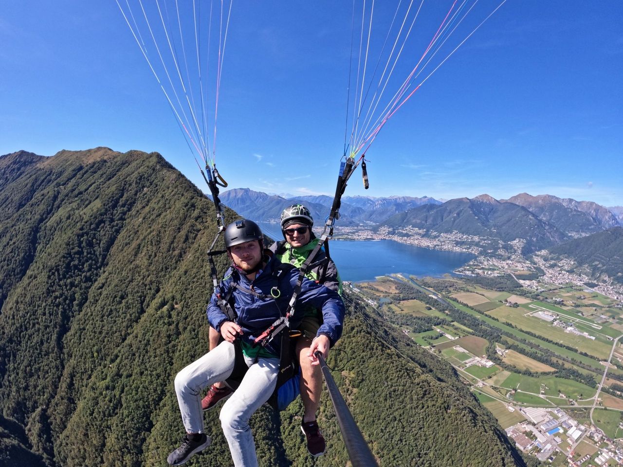 Monte Tamaro Paragliding Tandemflug