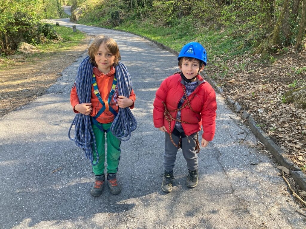 Klettern für Familien im Tessin