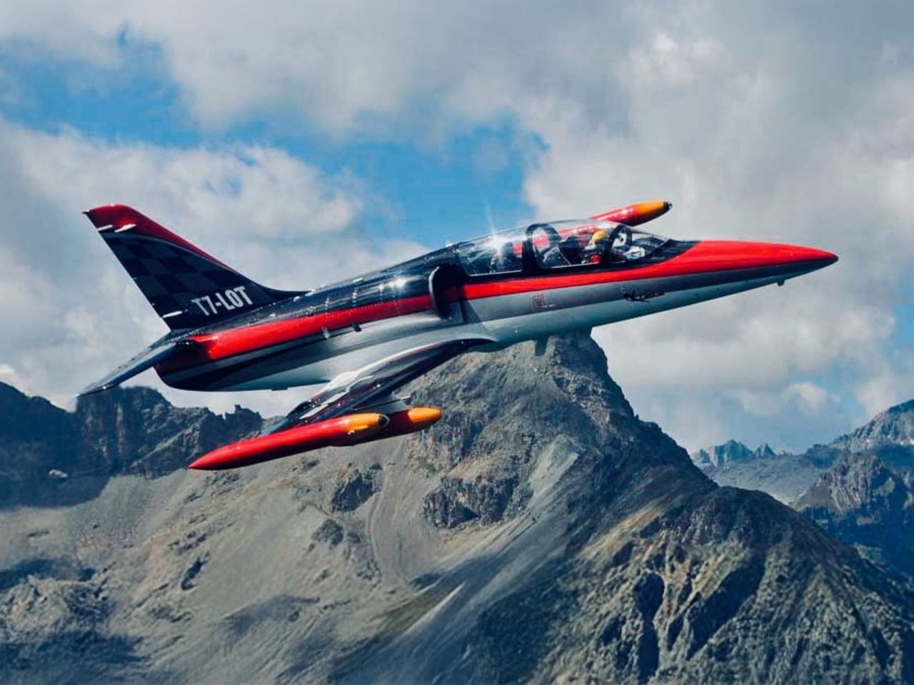 L-39 Albatros Jetflug in St. Stephan bei Zweisimmen