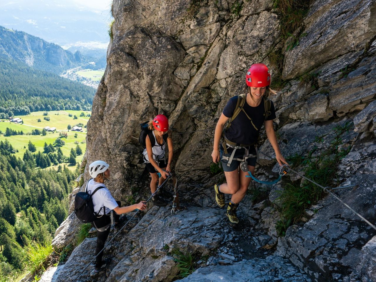Klettersteig Pinut für Einsteiger