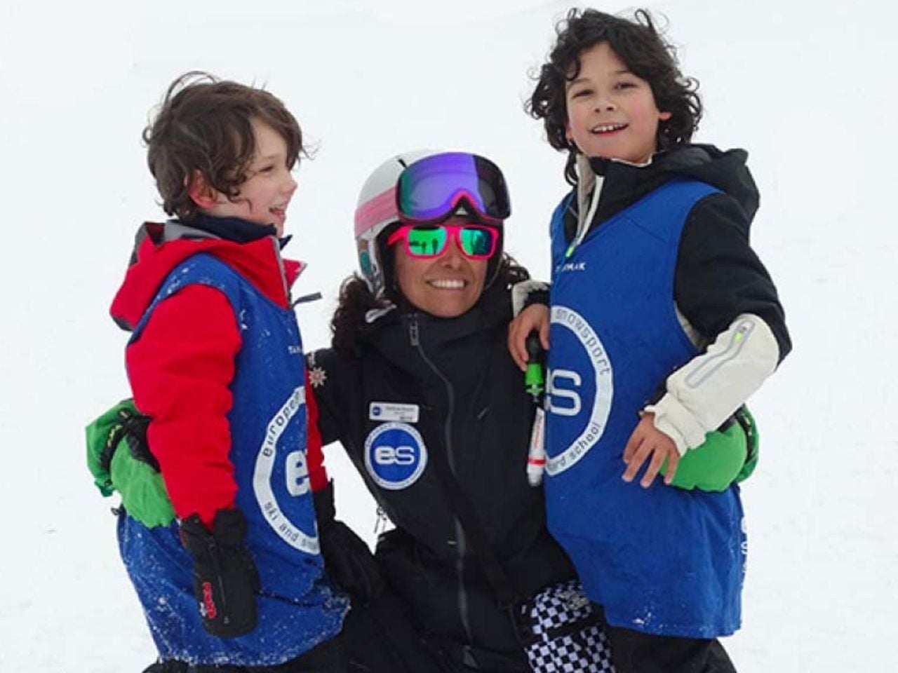 Skischule Kinder in Crans Montana