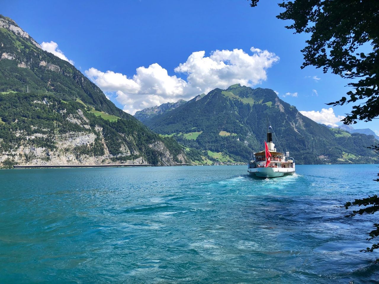 Ticket Luzern - Brunnen mit dem Schiff