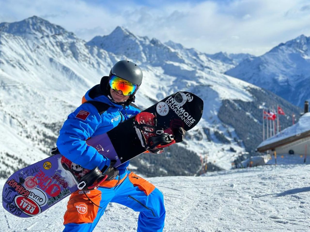 Snowboard Unterricht privat in La Tzoumaz