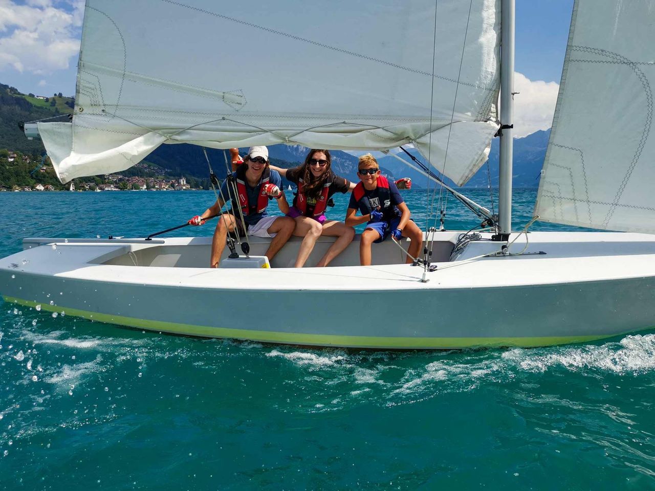 Segeln Schnupperkurs auf dem Thunersee ab Spiez