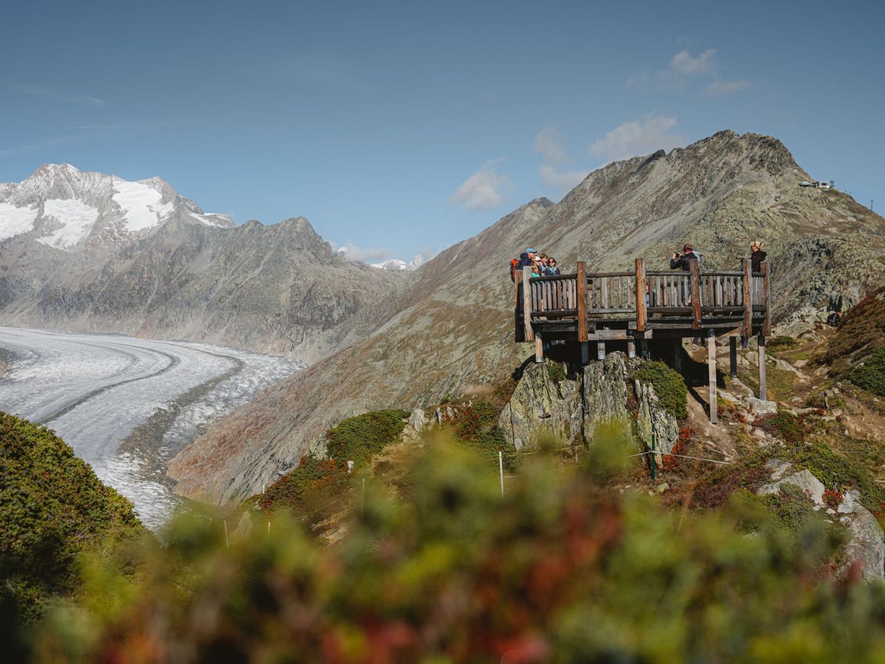 Ticket Riederalp mit Viewpoint Hohfluh/Moosfluh ab Mörel-Filet retour
