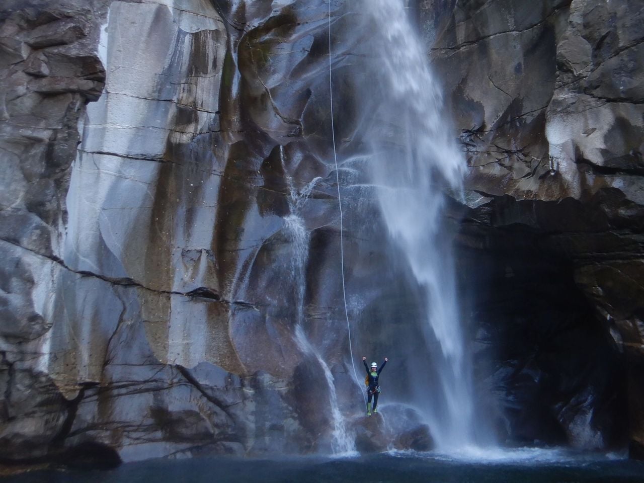 Lodrino Canyoning für Fortgeschrittene