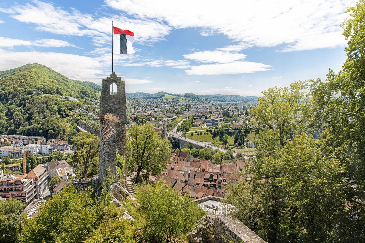 Visita guidata pubblica per bambini alle rovine del castello di Stein a Baden