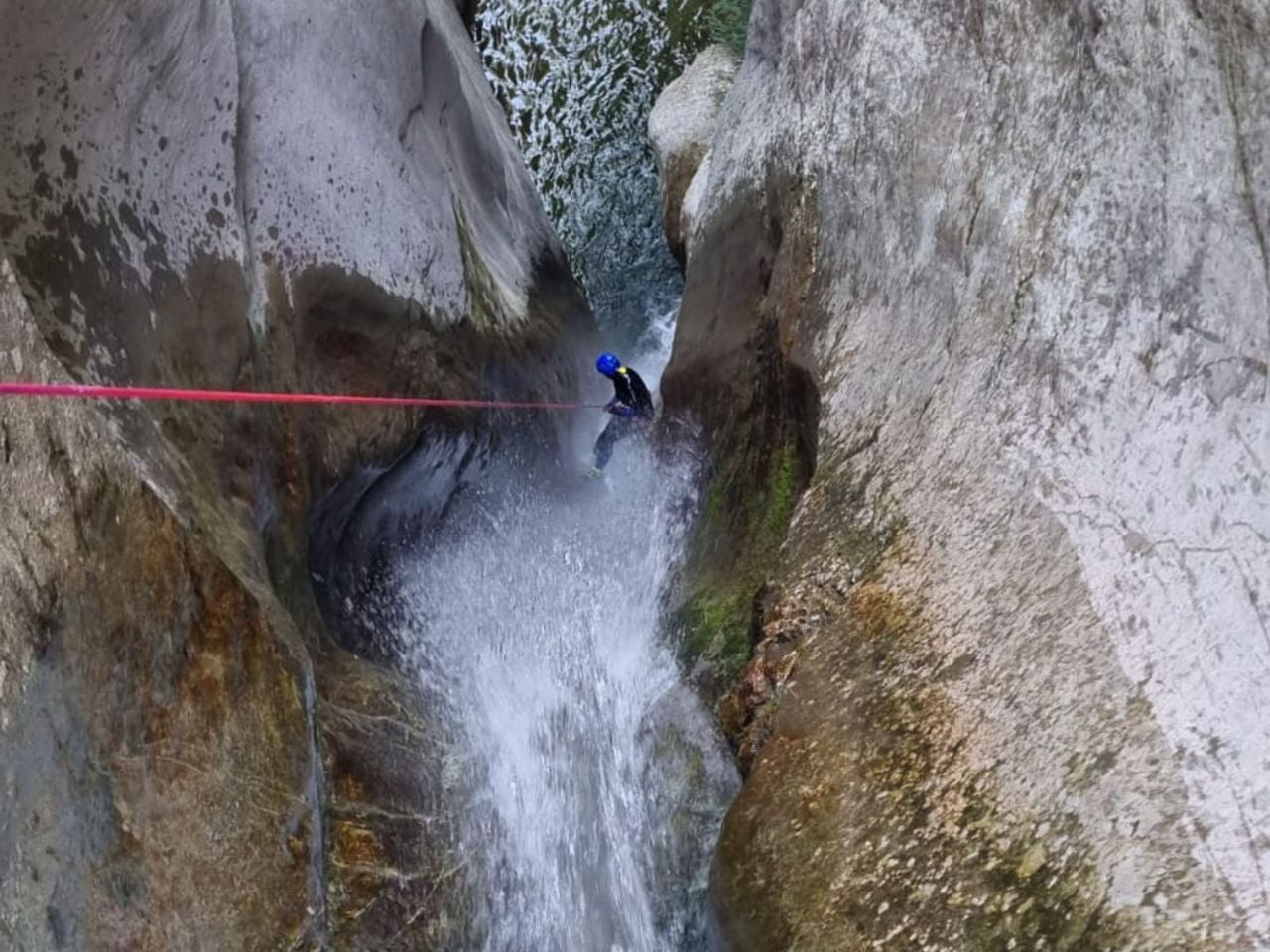 Canyoning Eau Froide bei Roche ab Yvorne