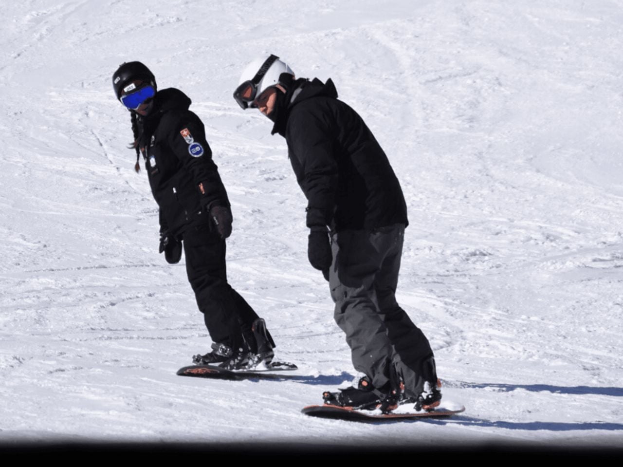 Private Snowboarding Lessons in St. Moritz