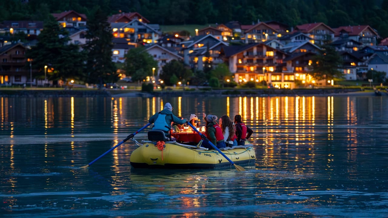 Käsefondue Float auf Aare und Brienzersee