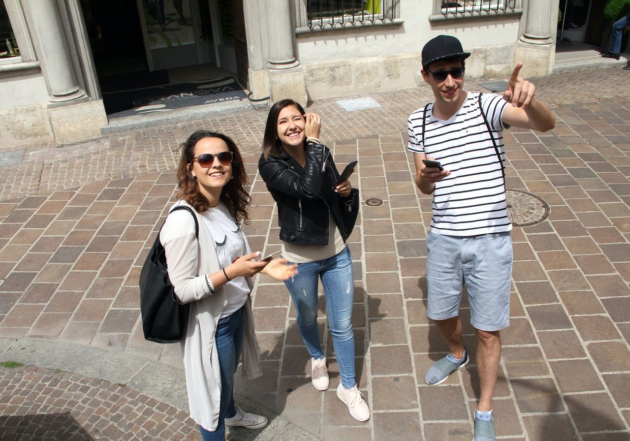 Fribourg interaktive Schnitzeljagd mit dem Smartphone