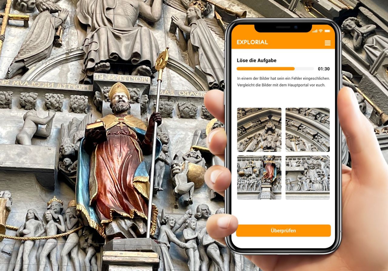 Fribourg interaktive Schnitzeljagd mit dem Smartphone