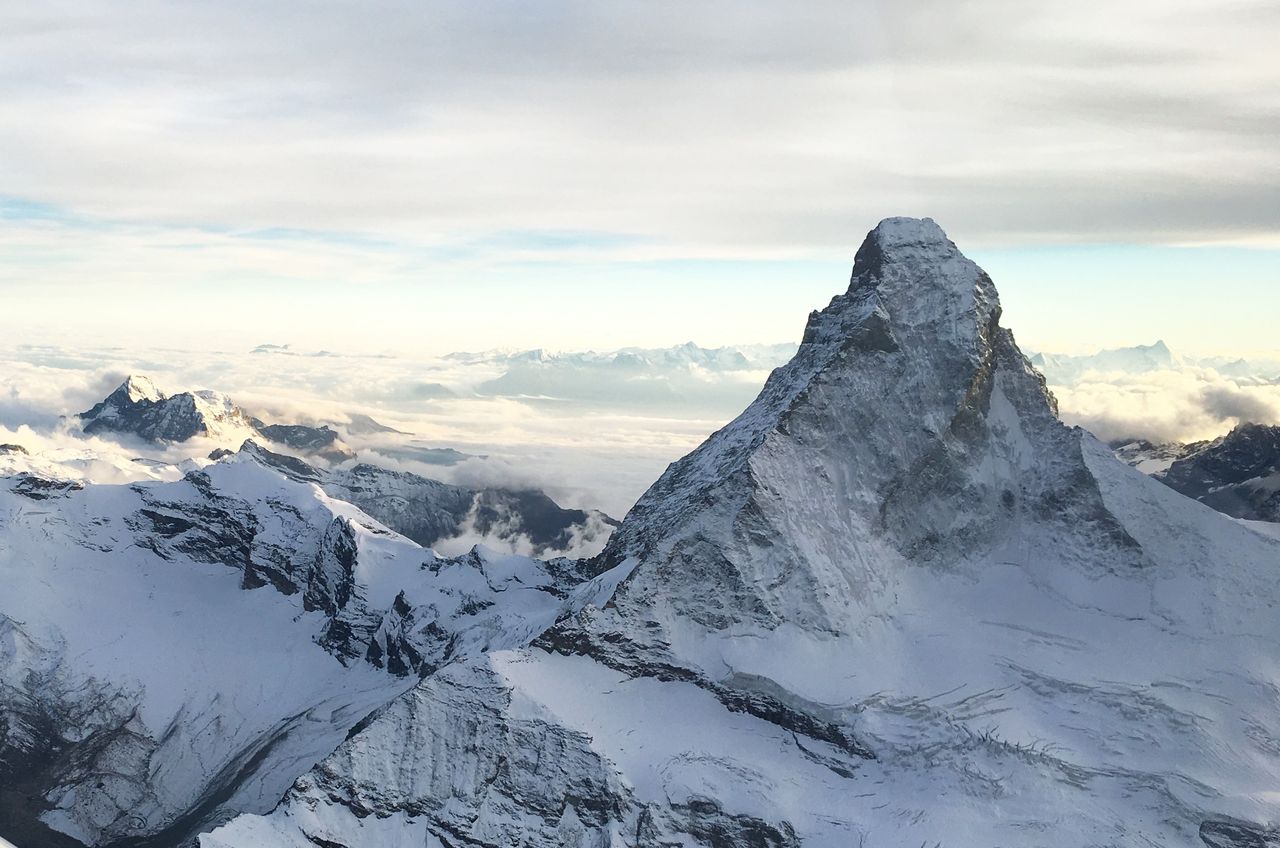 Matterhorn Rundflug Alpen Helikopter 75 Minuten