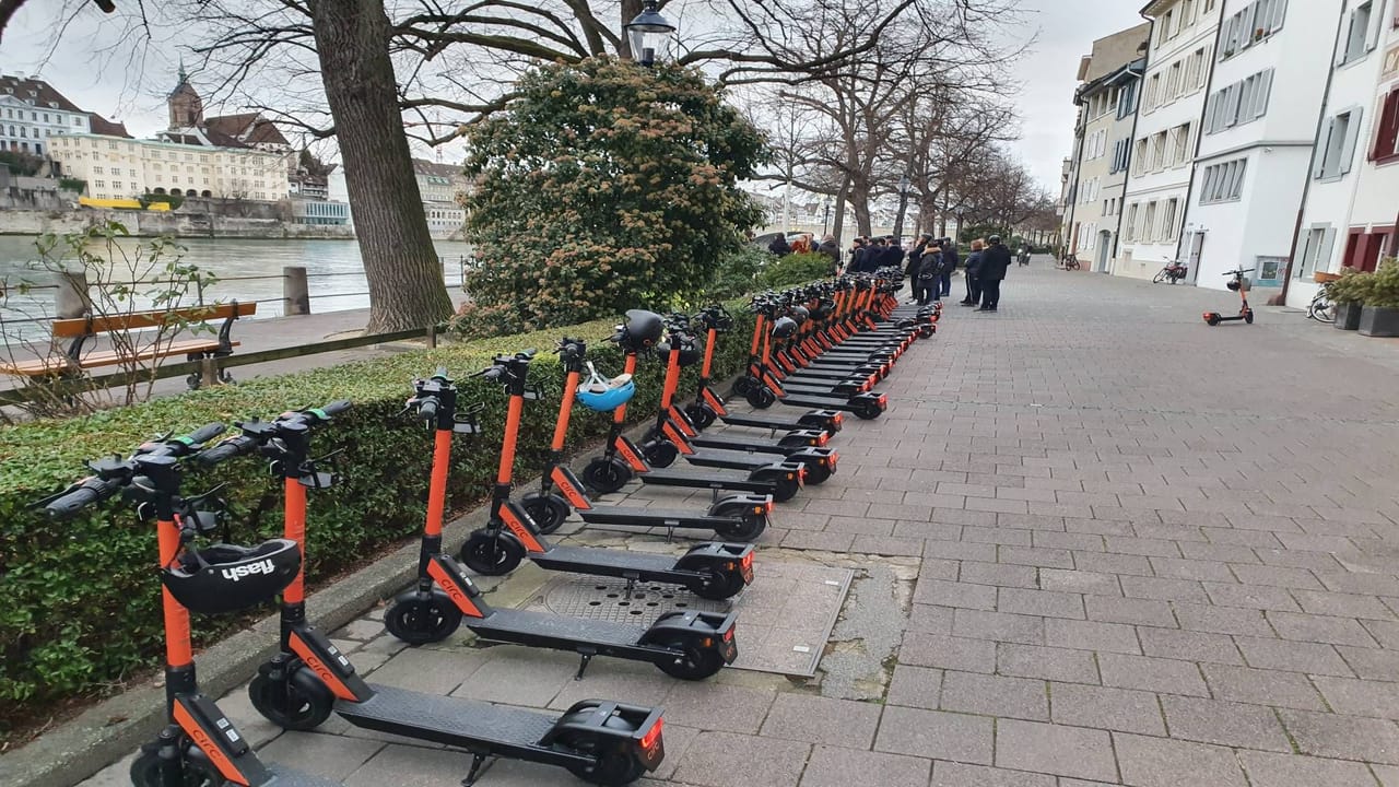 Basel E-Scooter Guided Tour