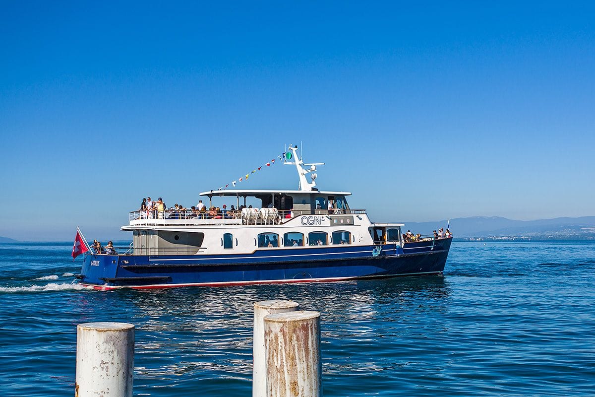 Rundfahrt Genfersee Ticket ab Genf inkl. Audioguide