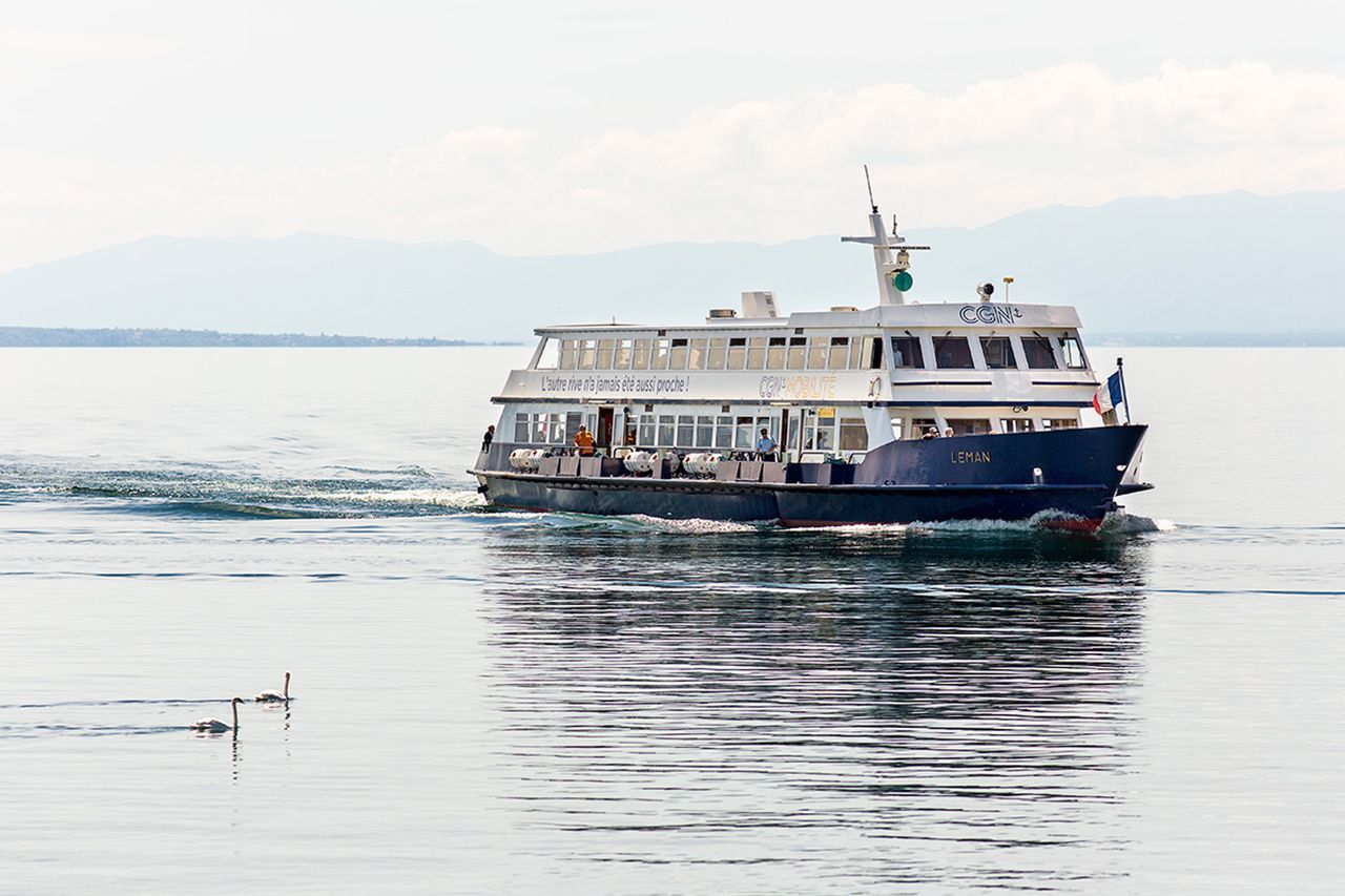 Genfersee Ticket ab Lausanne bis Evian-les-Bains und zurück