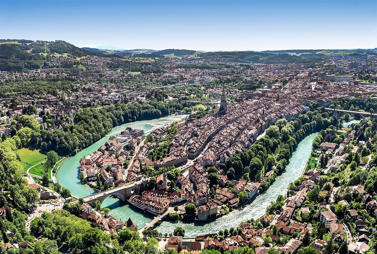 Bern City Helicopter Flight 20 minutes