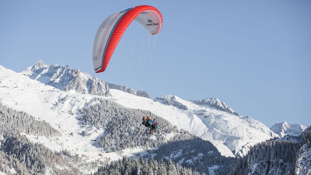 Rosswald Gleitschirmfliegen Tandem im Wallis