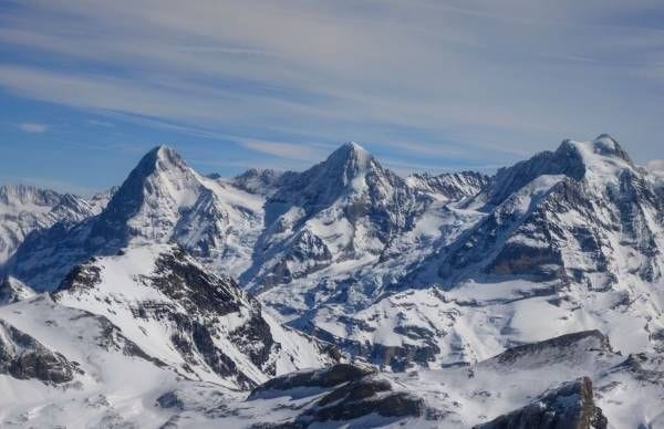 Luzern, Jungfrau und Emmental Rundflug Helikopter 60 Minuten