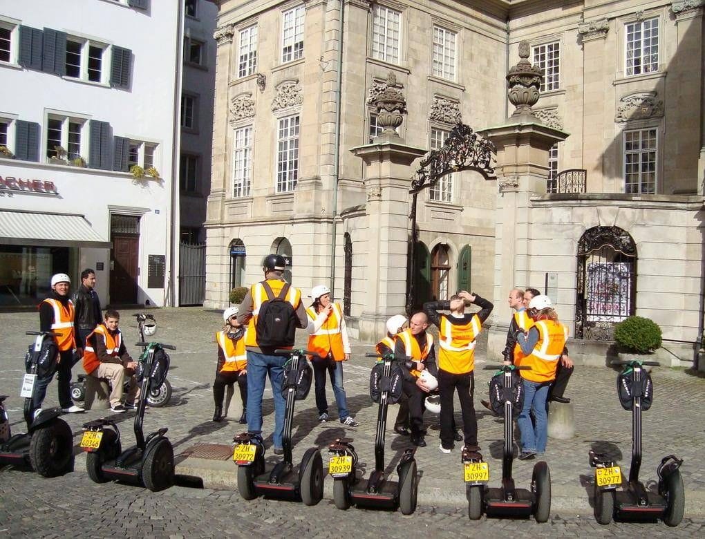 Zürich Segway geführte Tour öffentlich